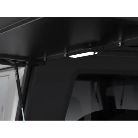 Hardtop Explorer noir lisse Toyota Land Cruiser 79 double cabine 1999+ Alu-Cab